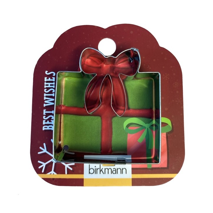 Giftbox Cookie Cutter - Christmas Present Cutter Giftbox Cookie Cutter - Christmas Present Cutter