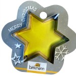 Birkmann 6-pointed star Cookie Cutter on Blister, 7cm