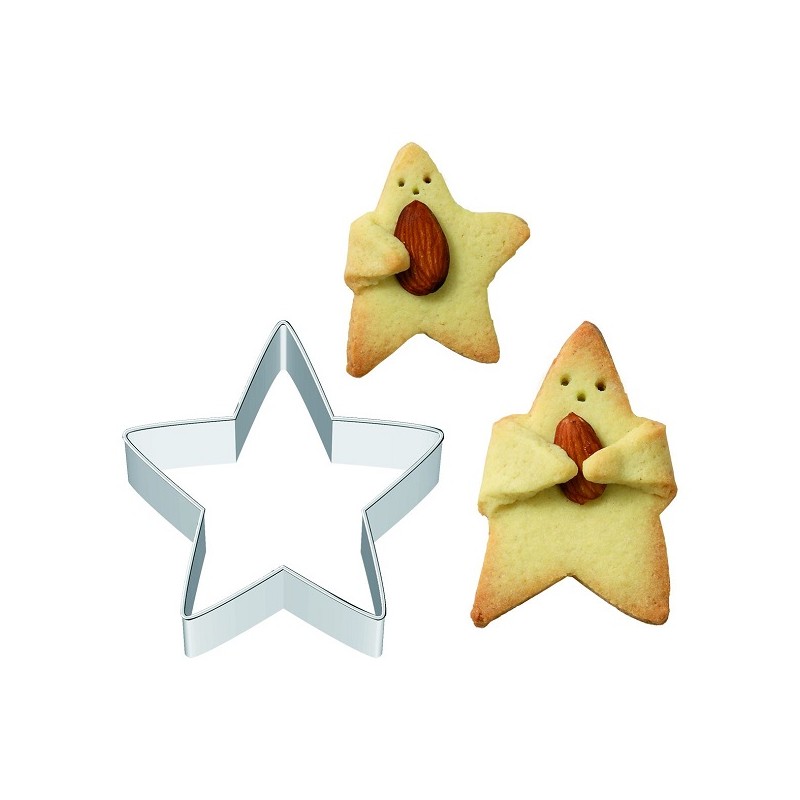 Birkmann Cuddle star Cookie Cutter on Blister, 6cm