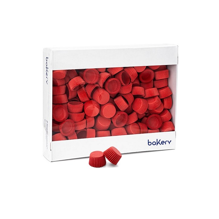Decora Mini Cupcake Cases Red – 2500-Piece Bulk Pack for Bakeries & Events Decora Mini Cupcake Cases Red – 2500-Piece Bulk Pack for Bakeries & Events