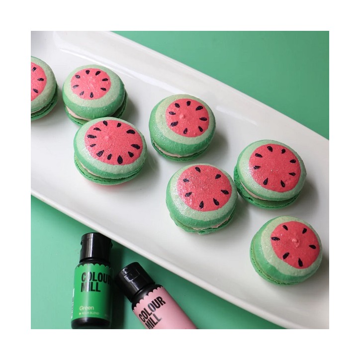 Colour Mill Aqua Blend Lebensmittelfarbe Green – 20ml | Vegan, hochkonzentriert, wasserbasiert