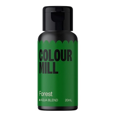 Colour Mill Aqua Blend Forest - Food Colouring Green