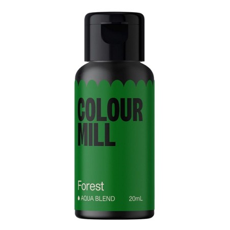 Waldgrüne Lebensmittelfarbe Colour Mill Aqua Blend