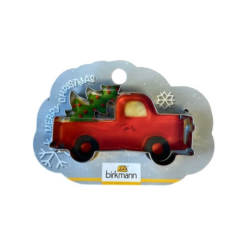 Birkmann Christmas Truck Cookie Cutter on Blister, 8.5cm