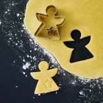 Birkmann Angel with Star Cookie Cutter on Blister, 6cm