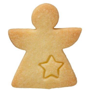 Angel Christmas Cookie Cutter - Gaurdian Angel Cookie Cutter
