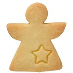 Birkmann Angel with Star Cookie Cutter on Blister, 6cm
