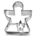 Birkmann Angel with Star Cookie Cutter on Blister, 6cm