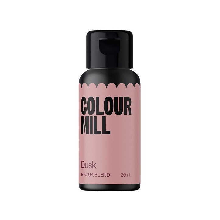 Colour Mill Aqua Blend Dusk Food Colour – 20ml | Dusty Pink Cake Colour