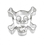 Birkmann Skull & Crossbone Cookie Cutter, 6cm