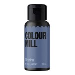 Colour Mill Aqua Blend Lebensmittelfarbe Denim 20ml