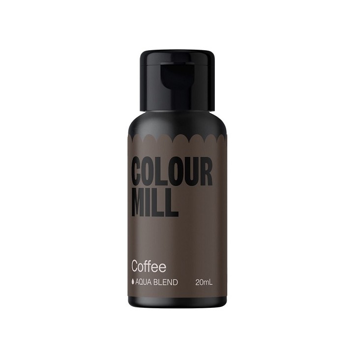 Colour Mill Aqua Blend Coffee Food Colour – 20ml | Rich Brown Icing Colour Colour Mill Aqua Blend Coffee Food Colour – 20ml | Rich Brown Icing Colour