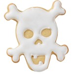 Birkmann Skull Shaped Metal Cookie Cutter, 7cm