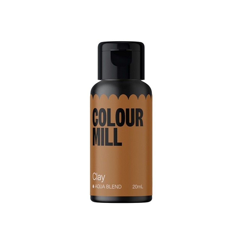 Colour Mill Aqua Blend Lebensmittelfarbe Clay 20ml