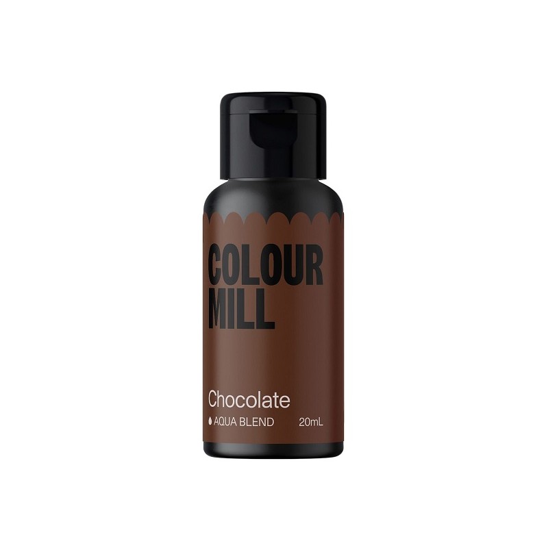 Colour Mill Aqua Blend Food Colouring Chocolate 20ml