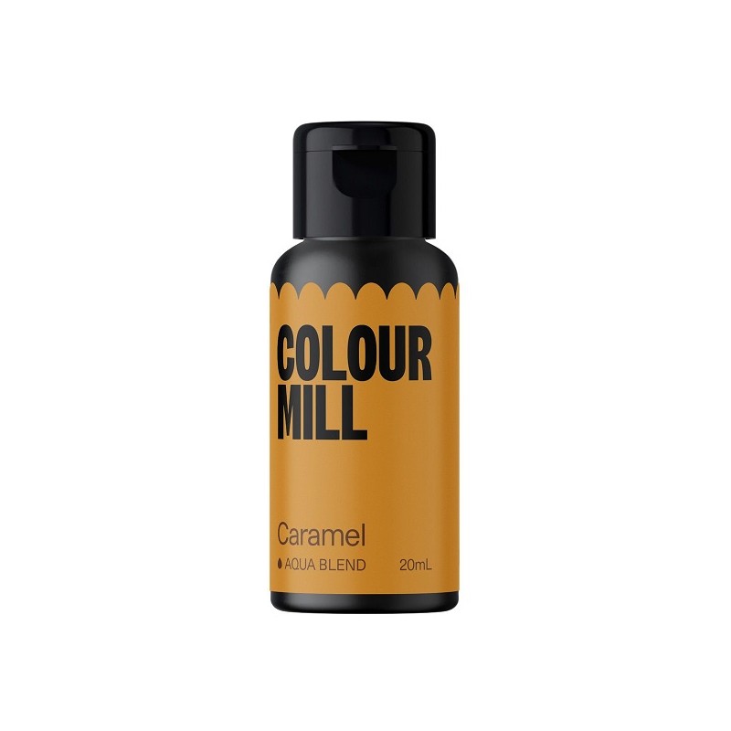 Colour Mill Aqua Blend Lebensmittelfarbe Caramel 20ml