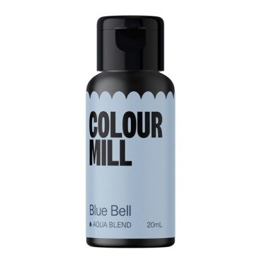 Hellblaue Lebensmittelfarbe für Macarons - Blue Bell Colour Mill