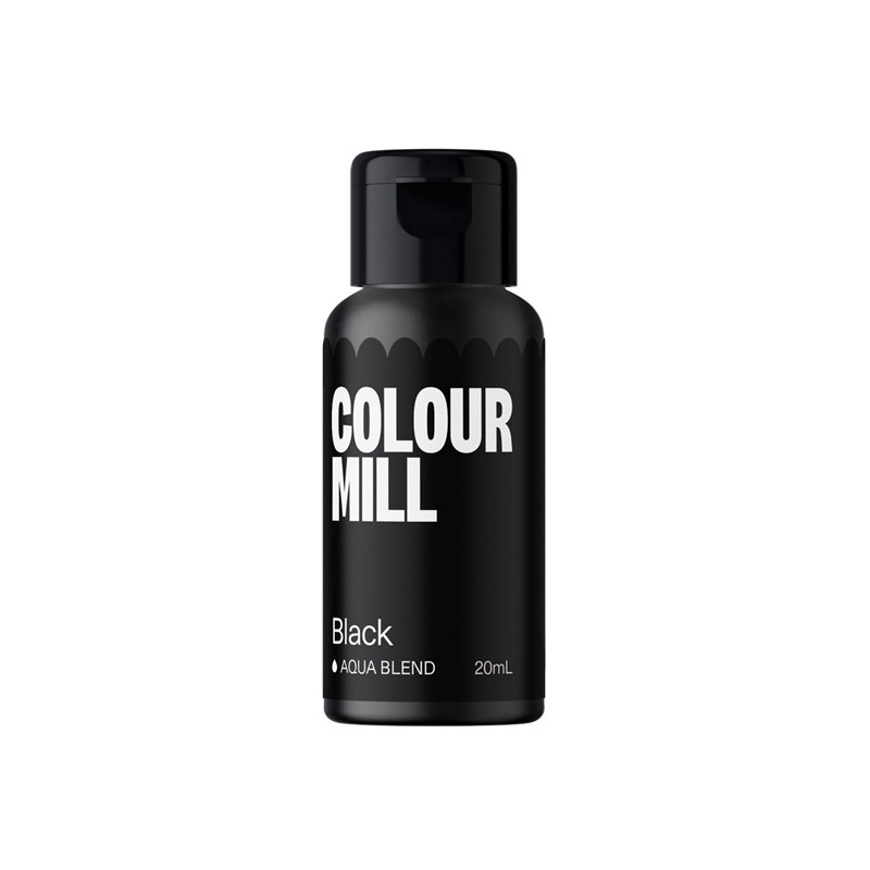 Colour Mill Aqua Blend Food Colouring Black 20ml