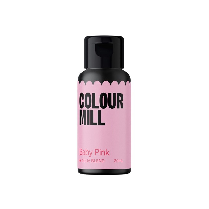 Colour Mill Aqua Blend Food Colouring Baby Pink 20ml