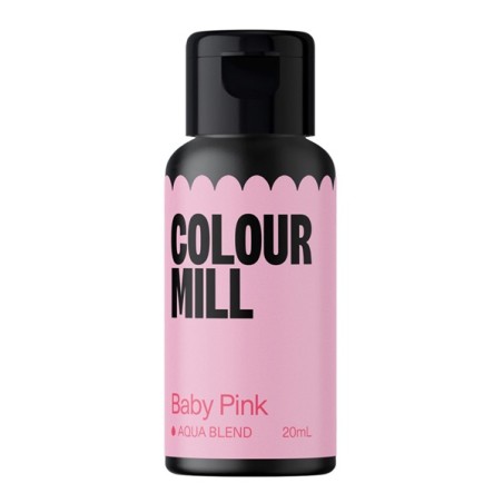 Baby Pink Food Colouring Aqua Blend by Colour Mill