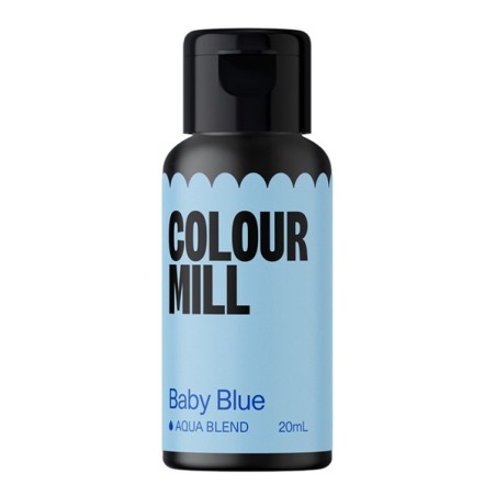 Cake Design Food Colouring Baby Blue Colour Mill Aqua Blend