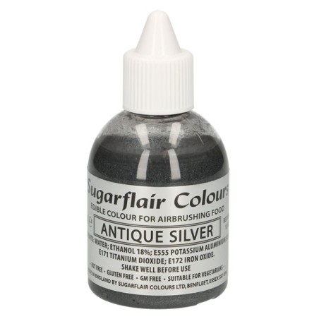 Edible Airbrush Colouring Silver