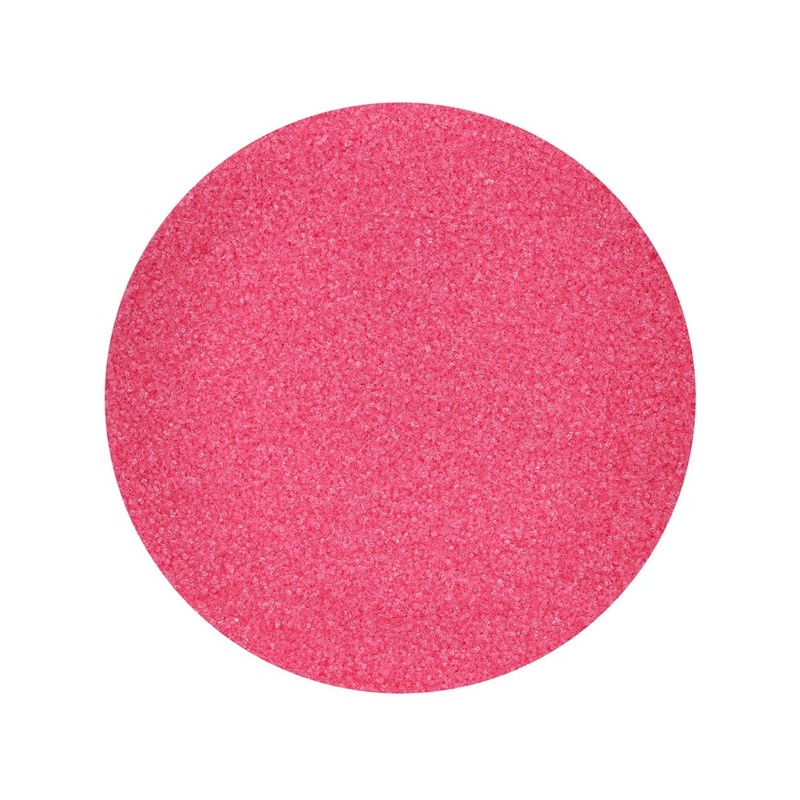 FunCakes Sanding Sugar Pink, 80g