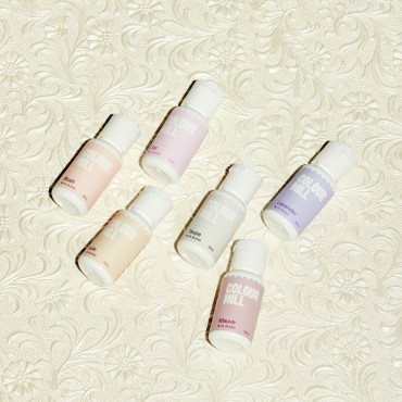 Natural Tones Food Colouring Set BRIDAL Colour Mill Oil Blend