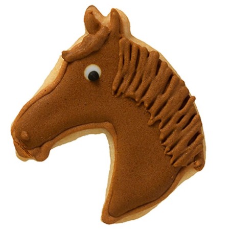 Horse head cookie cutter - Pony Cookies