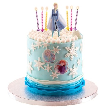 Elsa Cake Topper - Non Edible Frozen Cake Decoration