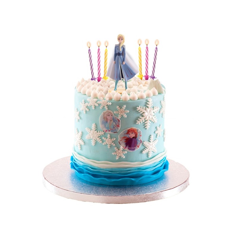 deKora Disney Frozen Elsa Cake Decor Set