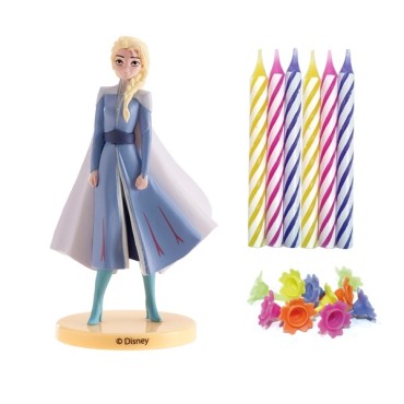 Elsa Cake Topper - Non Edible Frozen Cake Decoration