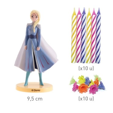 Elsa Cake Topper - Non Edible Frozen Cake Decoration