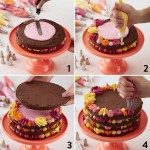 Wilton 20cm Round Easy Layers Cake Pan Set, 4 pcs