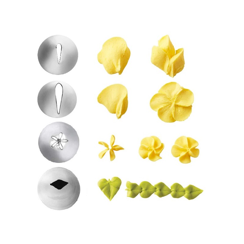 Wilton Flower Tip Set, 4 pcs