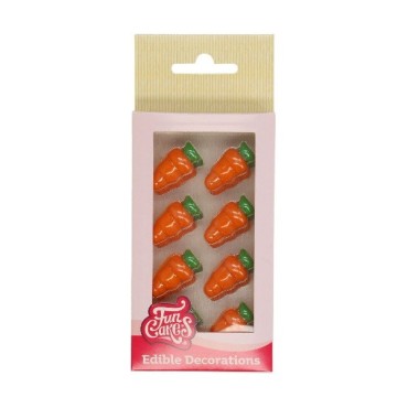 FunCakes Chocolate Carrots, 24 Pieces