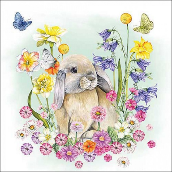 Easter Napkins Little Rabbit Easter Napkins Little Rabbit