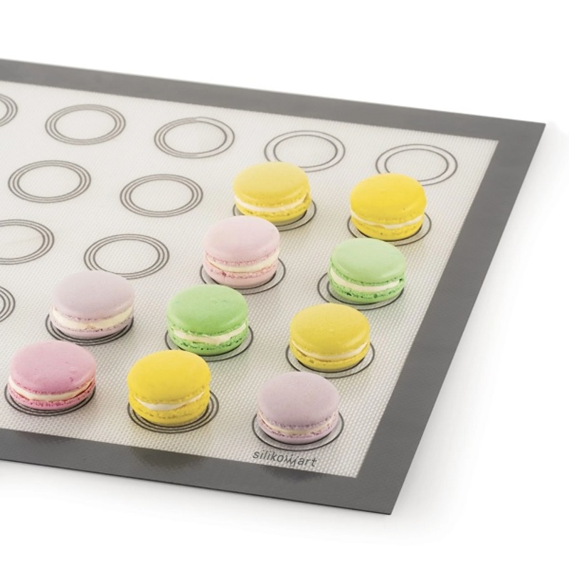 Silikomart Macaron Fibreglas Baking Mat, 30x40