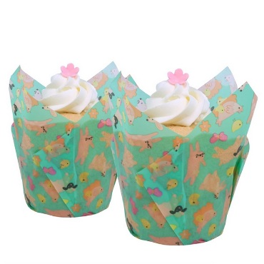 Easter Muffin Tulip Cups
