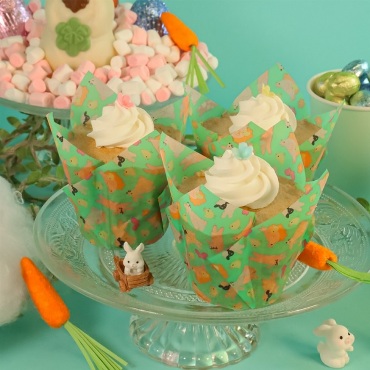 Easter Muffin Tulip Cups