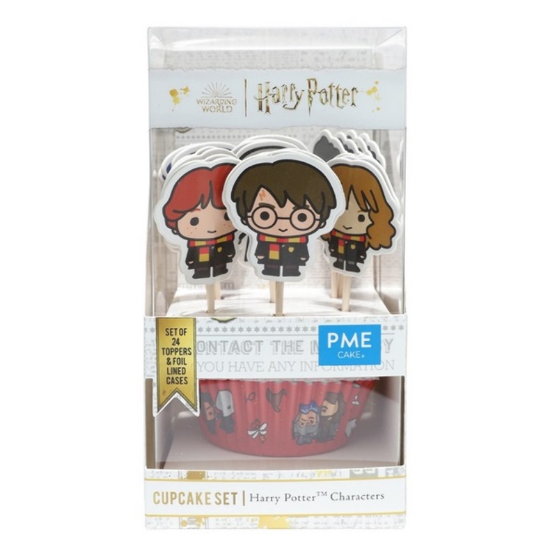 PME Harry Potter Characters Cupcake & Topper Set, 24 pcs