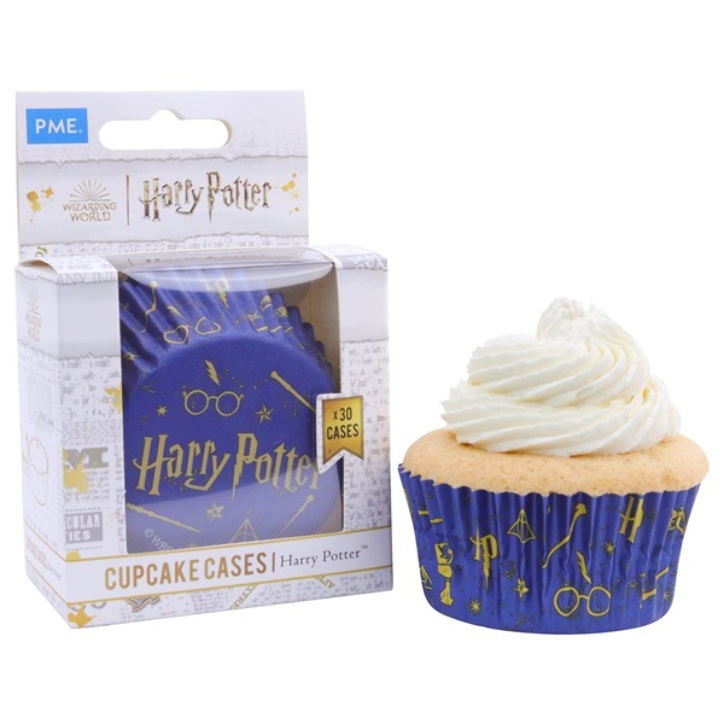 Harry Potter Cupcake Cases – 30 Foil-Lined Baking Cups by PME