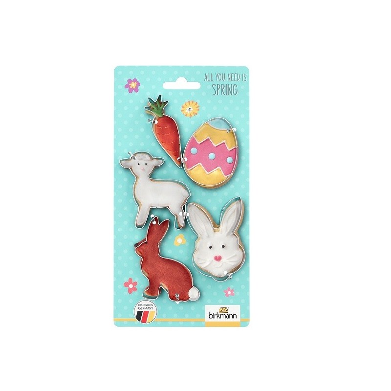 Birkmann Easter Cookie Cutter Set 5 pcs