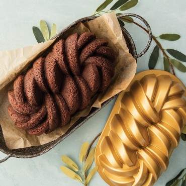 Nordic Ware 75th Anniversary Braided Loaf Pan