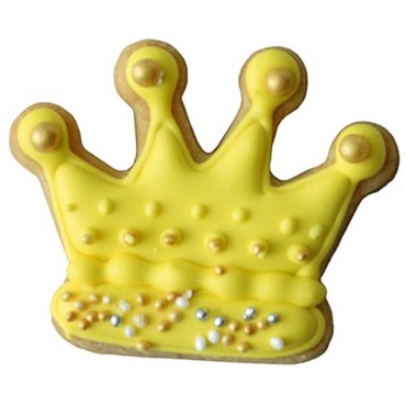 Crown Cookie Cutter - Royal Treats - Crown Biscuit Cutter - Crown Cutter