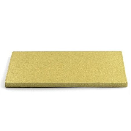 Cakeboard 30x40cm - Tortenplatte Rechteckig Gold
