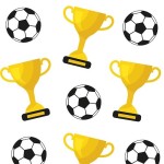 copy of Decora 12.5x24cm Soccer Treat bags, 20 pcs