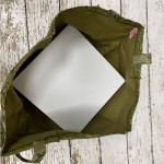 Square Carrier Bag for Cakes - Sari Green by REHASWiSS