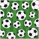 PAW Soccer Lunch Napkis, 20 pcs