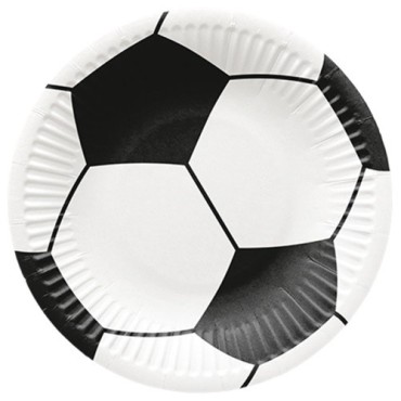Soccer Party Plates - Football Plates